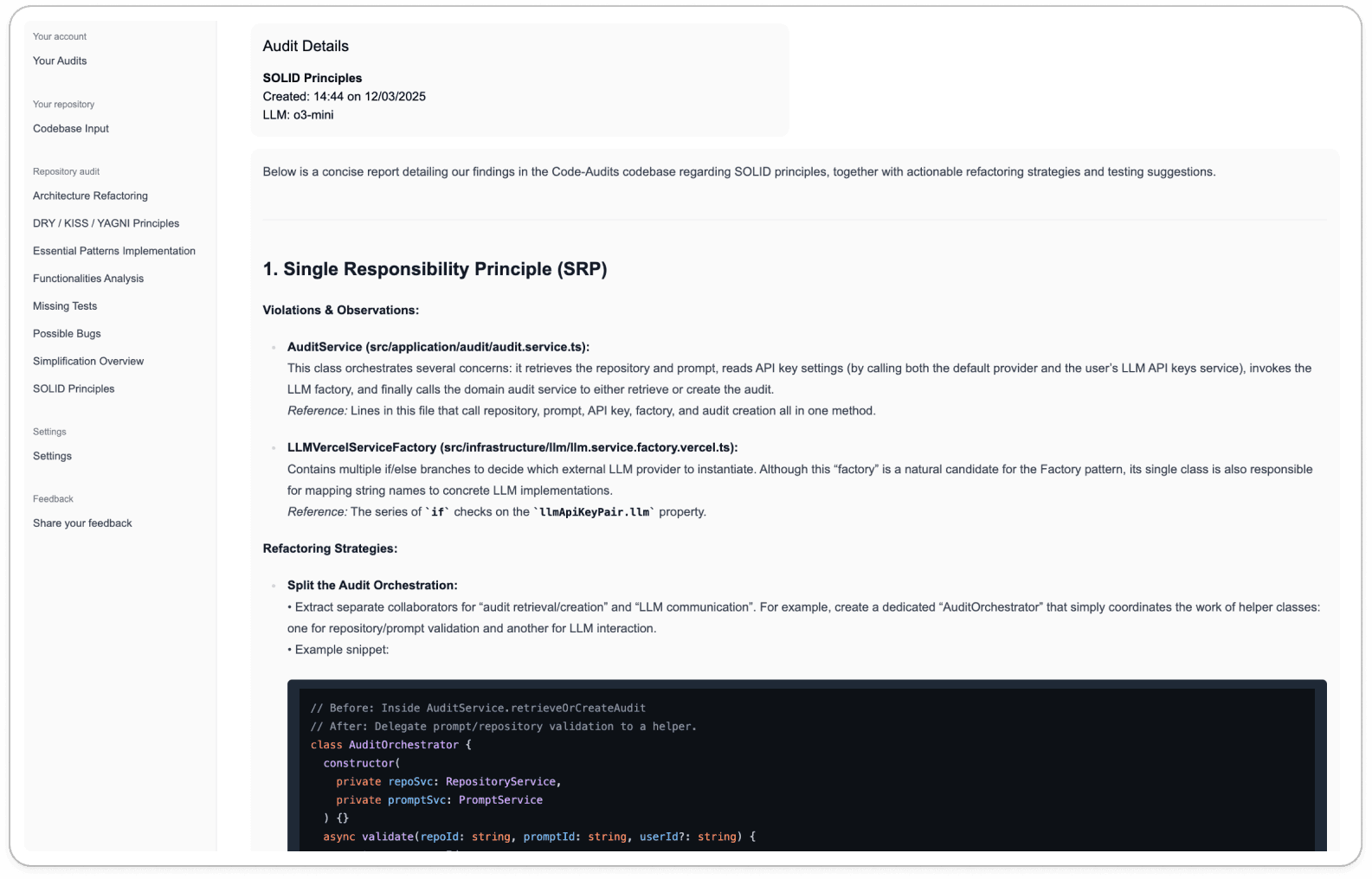 /images/docs/generated-audit.png